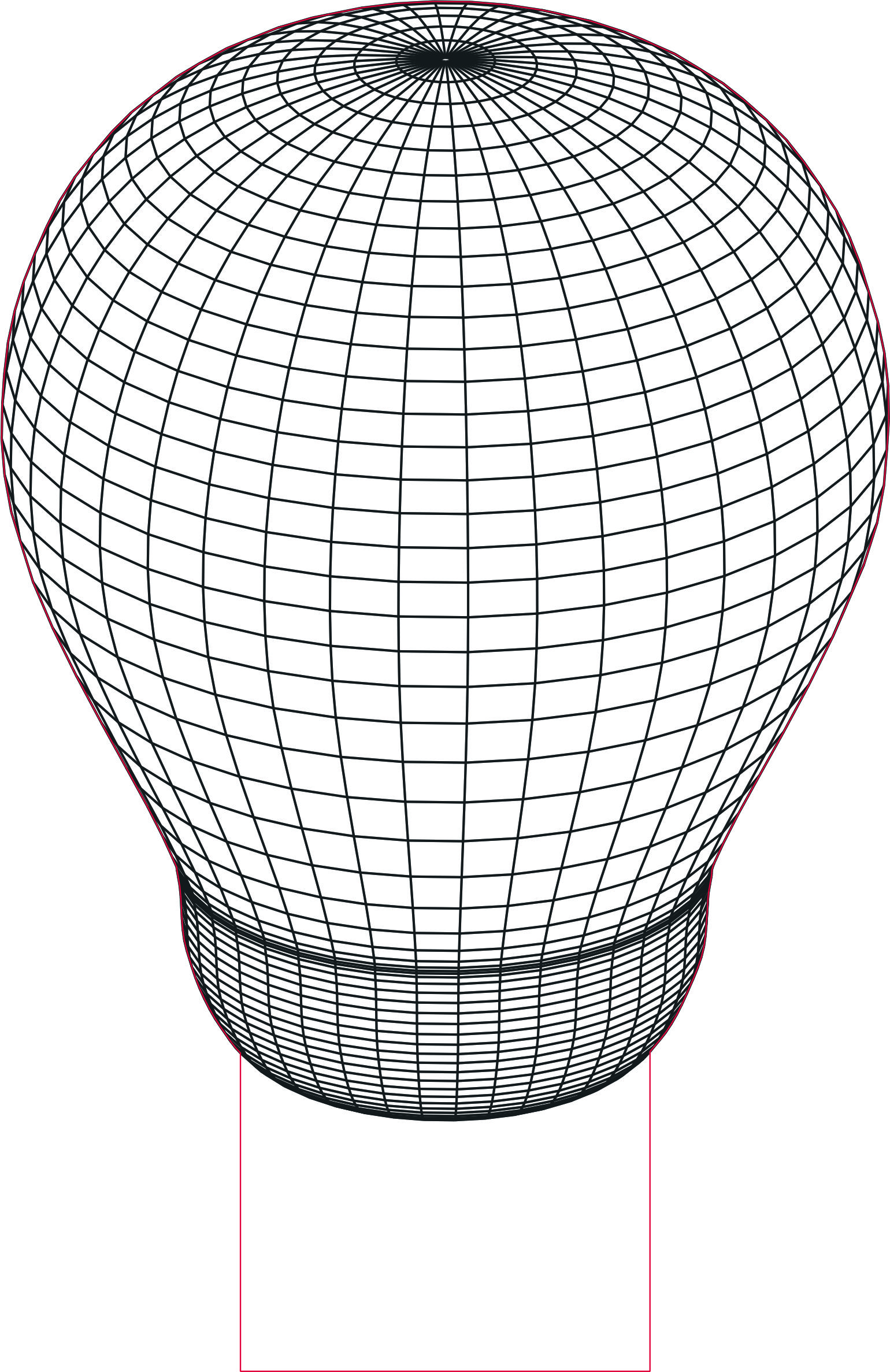 3d Illusion Lamp vector